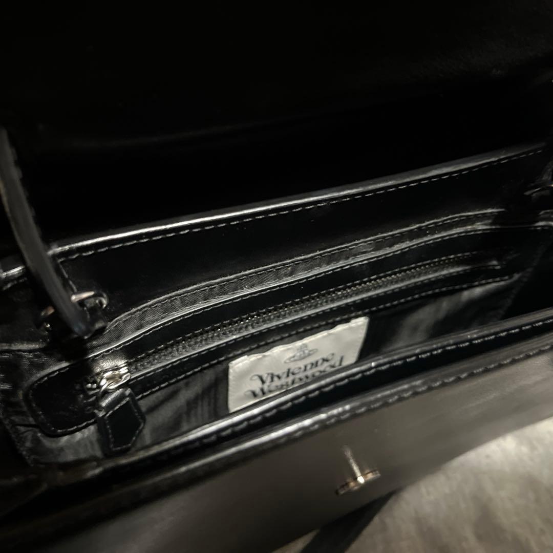 【極美品】Vivienne Westwood ハンドバッグ ショルダーバッグ 黒