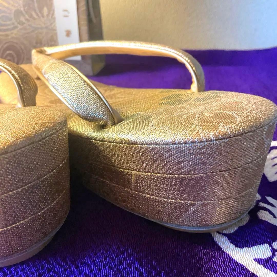 最高級　三越謹製の佐賀錦　　　　　　　草履バッグセット