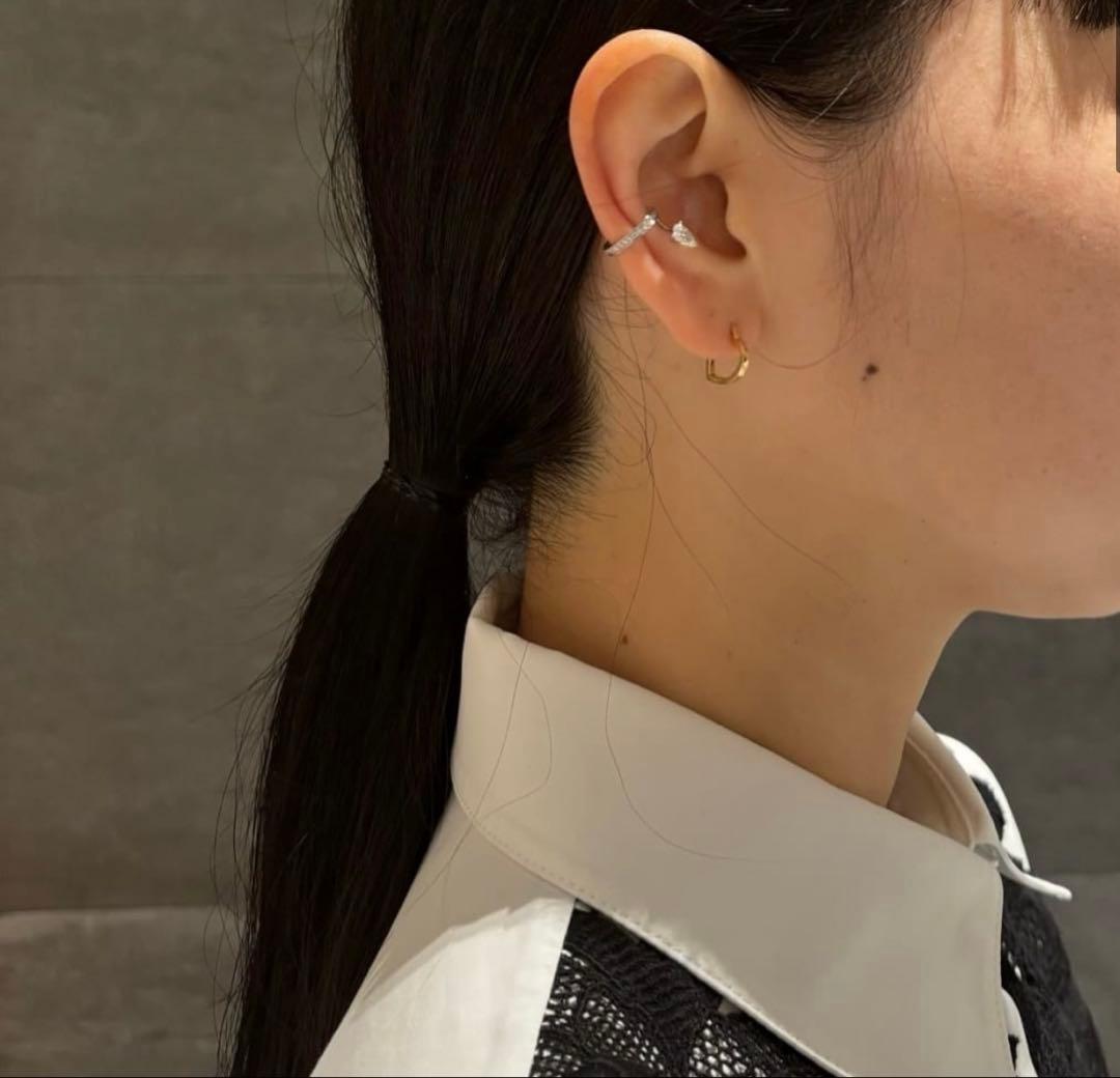 専用＊ REPOSSI レポシ アンティフェール K18PG ハートミニピアス