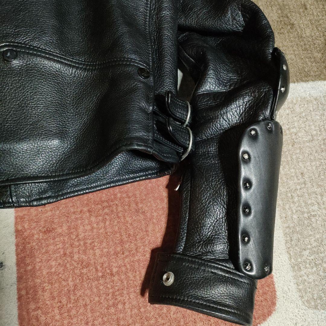 美品その気にさせるバトル系レアモデル　Wライダース本革ＬLook 交換も可！