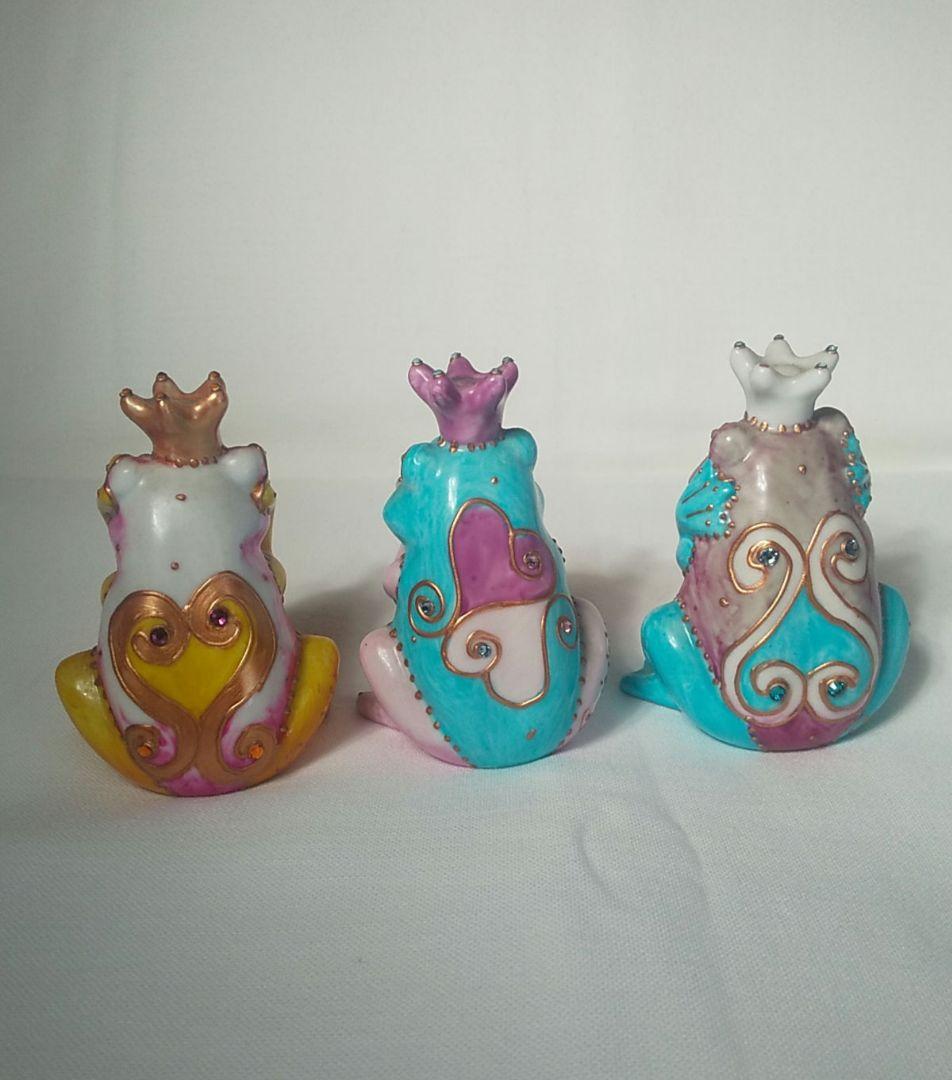 ソワジック カエルの王様 置物