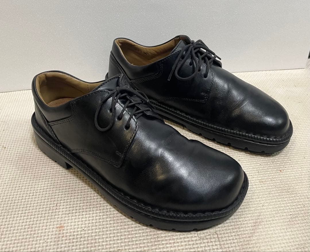 BIRKENSTOCK ビルケンシュトック レザー シューズ 革靴26.5cm黒