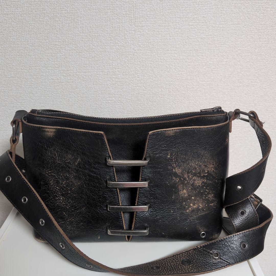 GRANCY ヴィンテージライクレザーバッグ