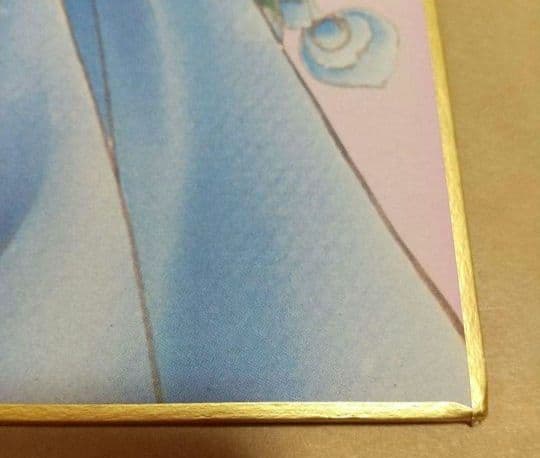 いがらしゆみこ 直筆サイン 色紙 キャンディ ティアラローズ 昭和レトロ