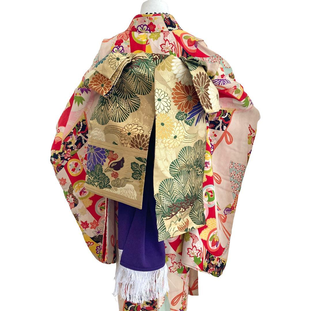 アンティーク女の子 子供着物 七五三 アンティーク着物 NO5