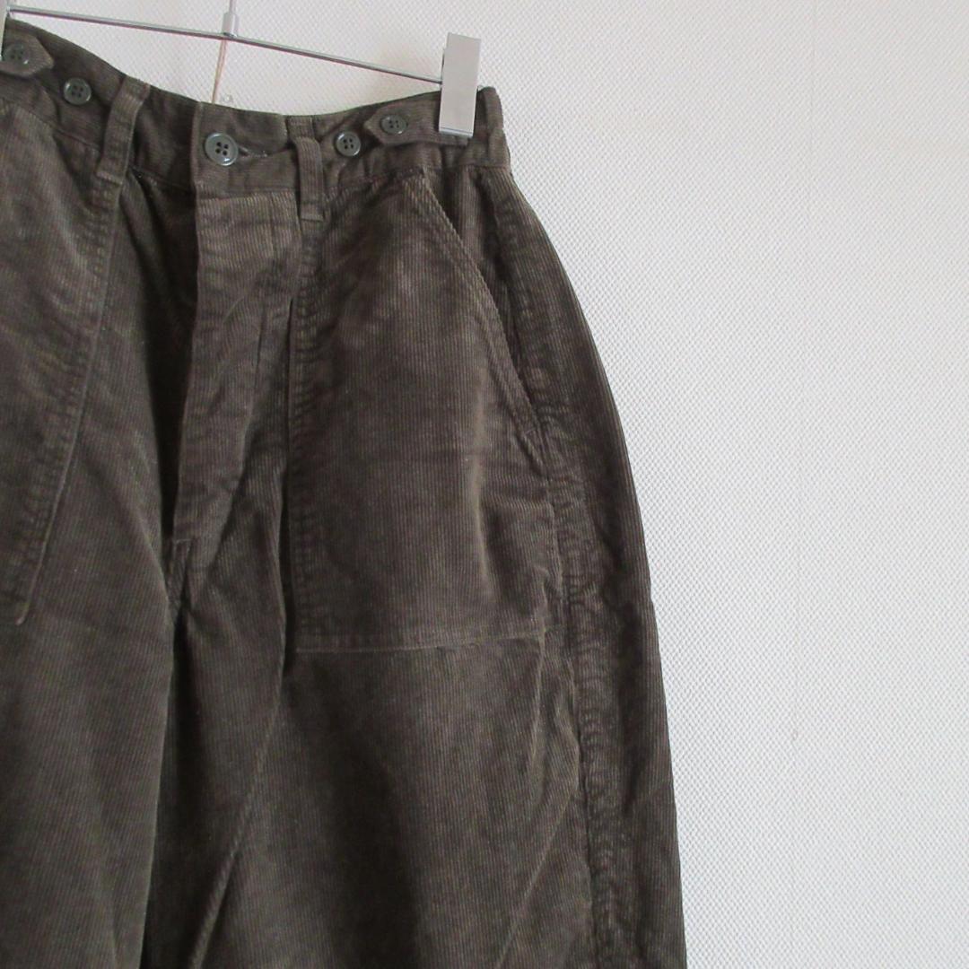 ordinary fits 　コーデュロイジェームスパンツ　カーキー　サイズ0