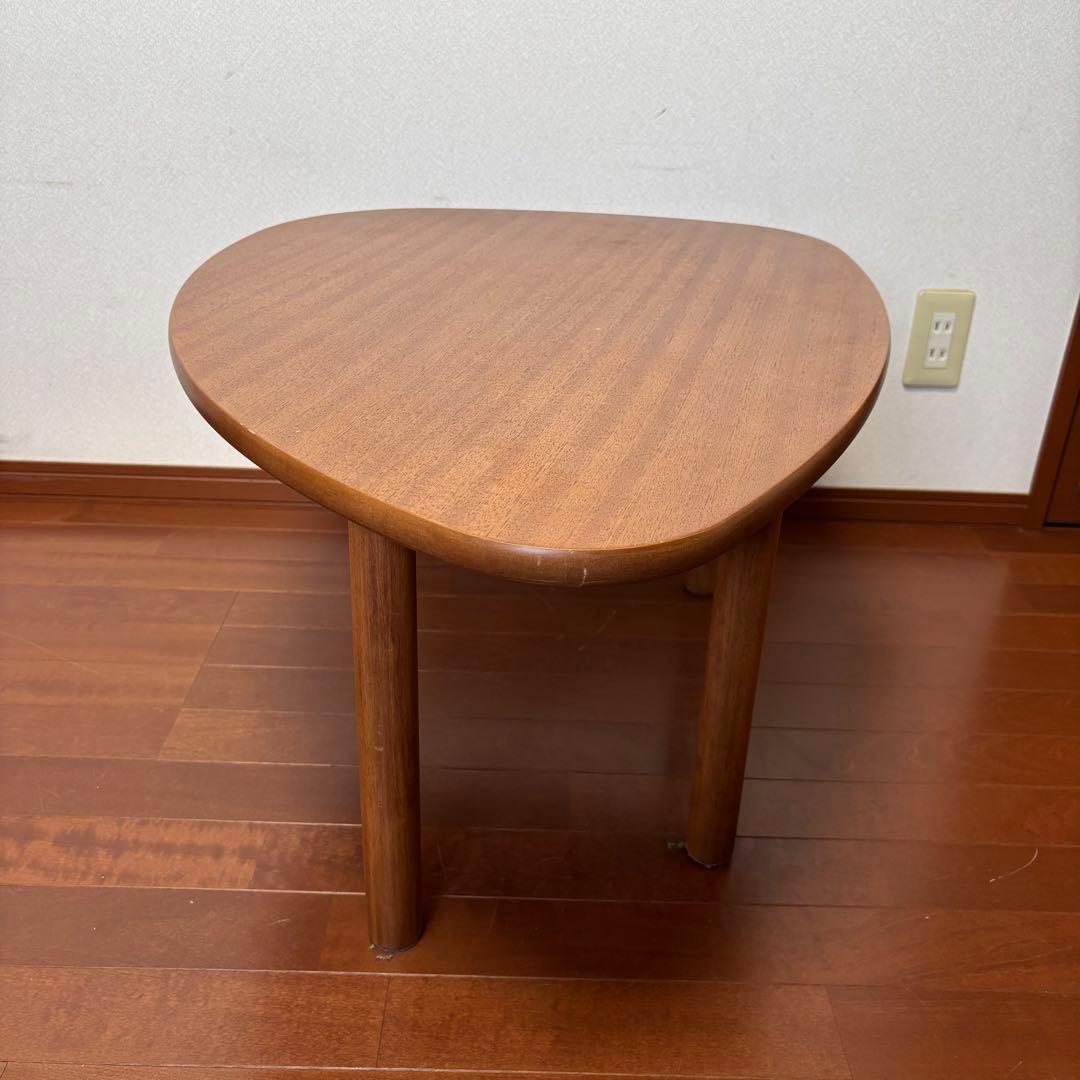【訳あり品】【ウィドゥスタイル】センターテーブル　卵形